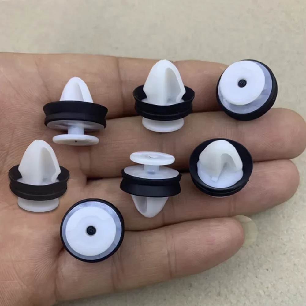 10X For Peugeot 306 307 308 508 3008 4008 Auto Door Interior Panel Card Trim Clips Mounting Retainer Fasteners Rivets White New