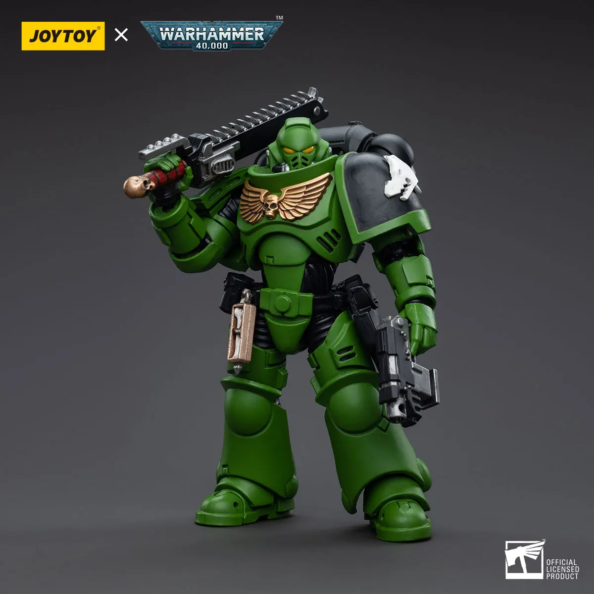 

JOYTOY Warhammer 40K Salamanders Intercessors Brother Haecule Action Figures Original Doll Model Decoration Gift Collection Kits
