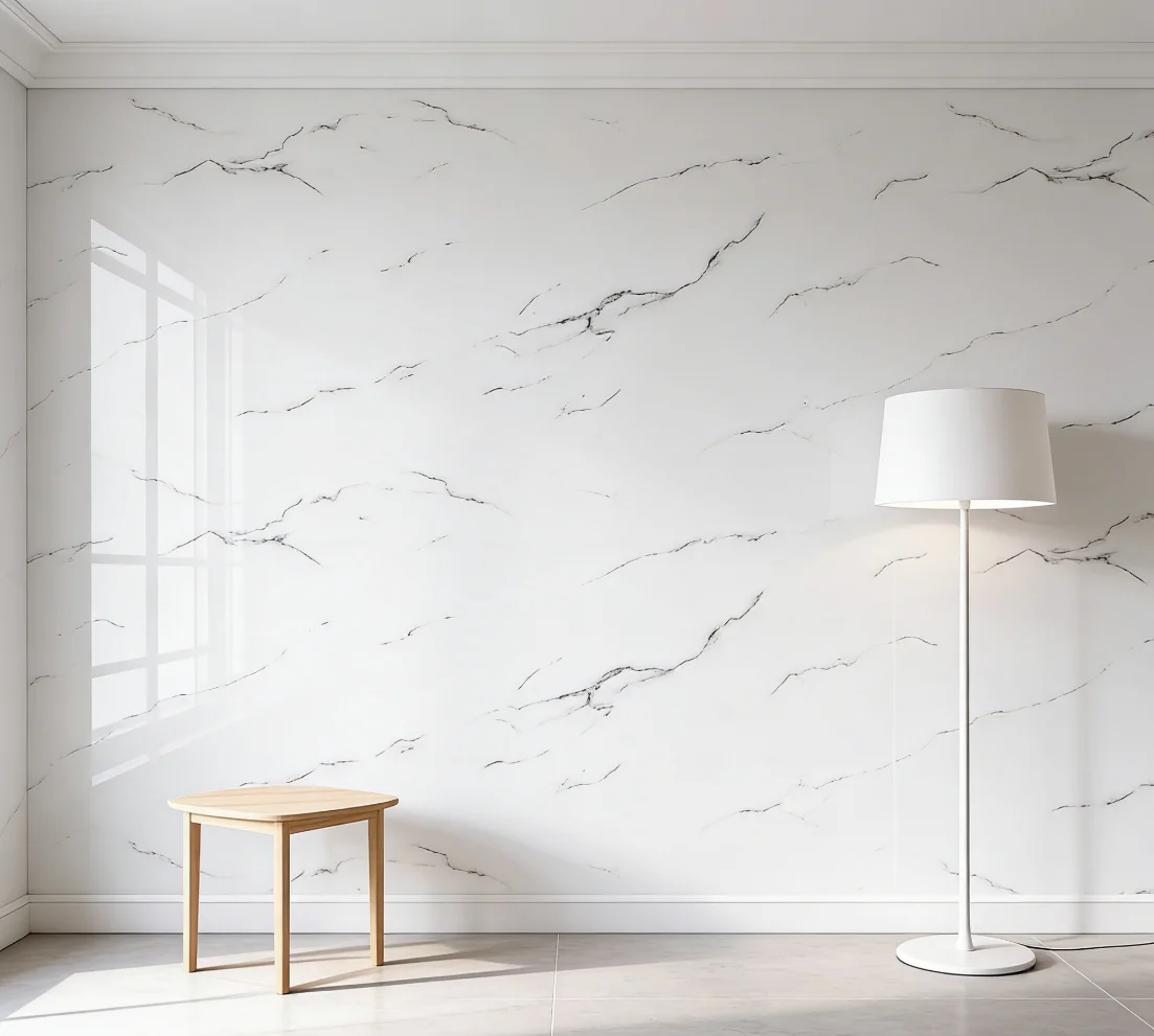 Thick Marble Foam Imitation Tile Self-Adhesive Wallpaper, 5/10 Rolls Bedroom Living Room Decor Bathroom Waterproof Wall Stickers