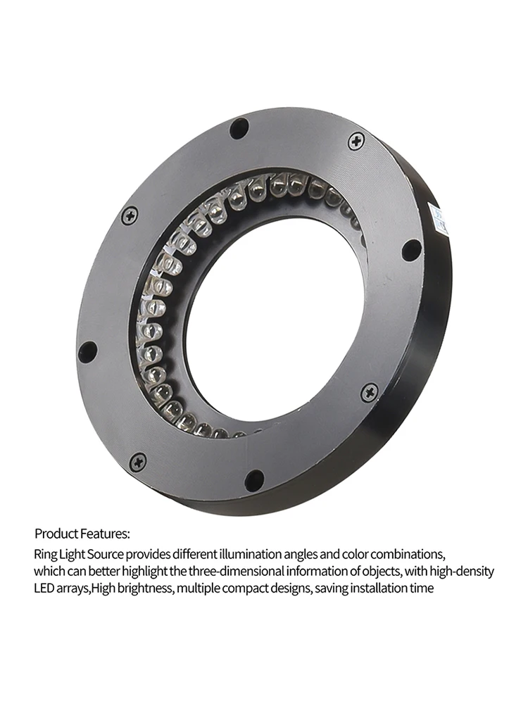 0° Close-Range Ring Light | Industrial Surface Inspection Vision Light