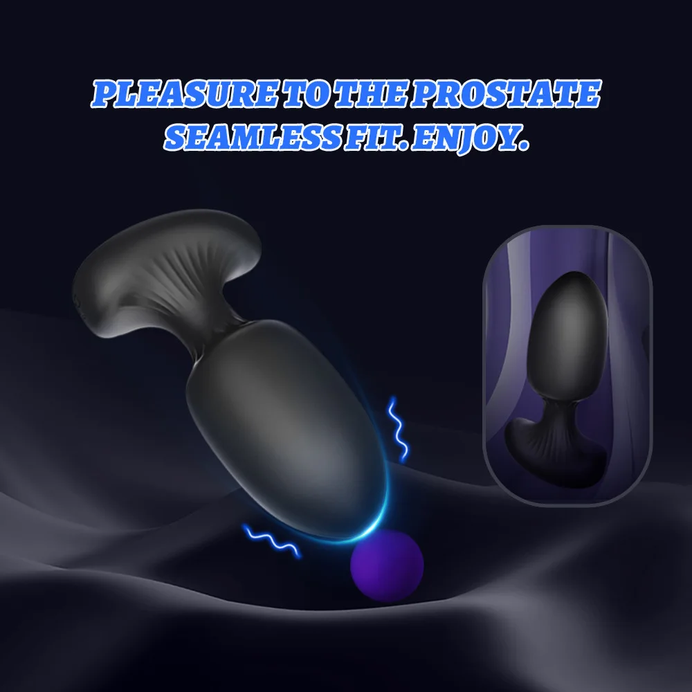 10 سرعات المكونات الشرج هزاز بعقب المكونات البروستاتا تهتز مدلك APP التحكم عن بعد الإناث معدات الاستمتاع واللعب الجنسي للنساء الرجال