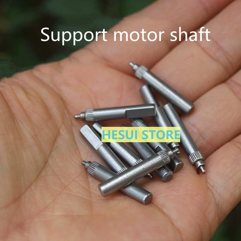 Motor knurled shaft