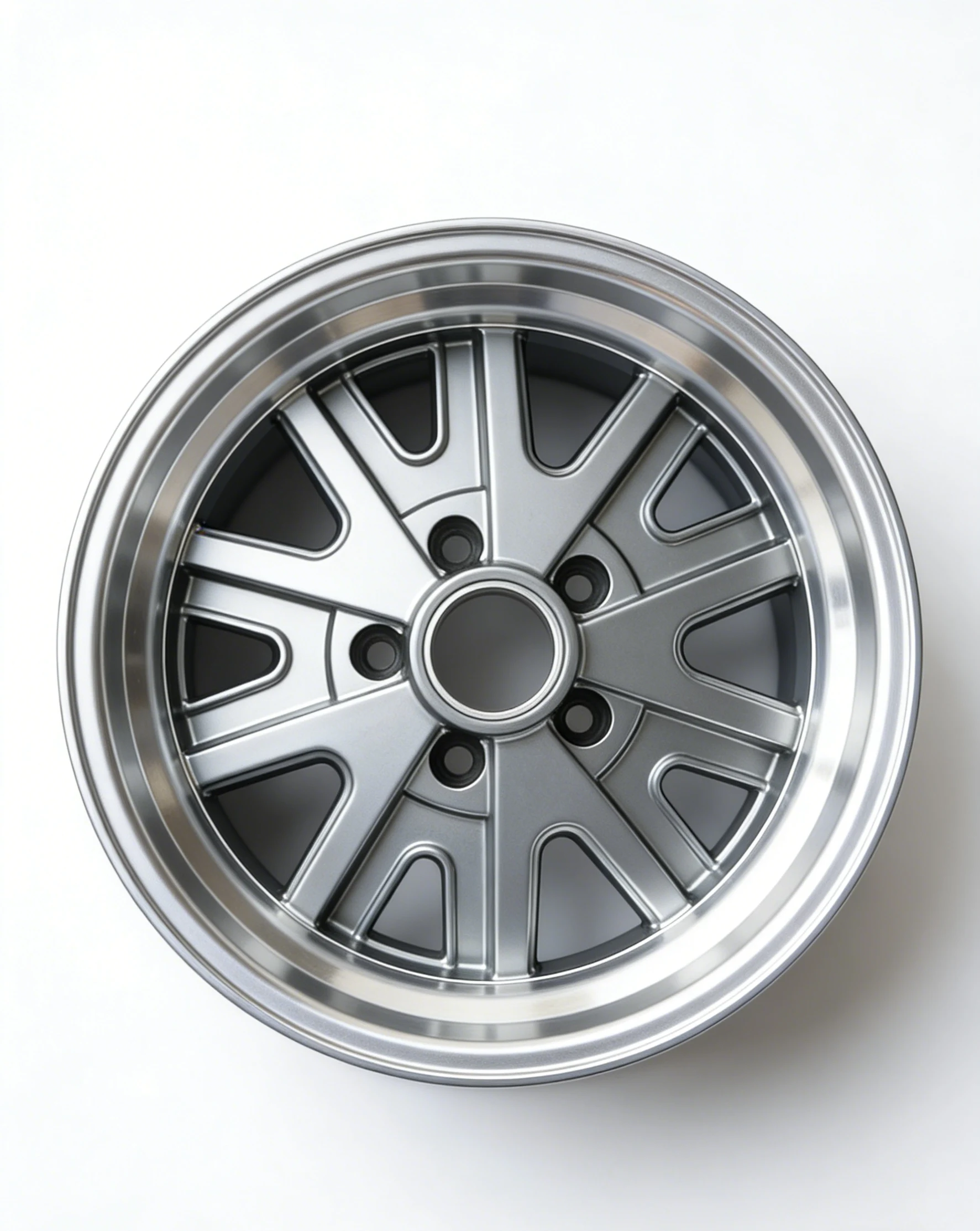 

New ForgeAlloy 2-Piece Black Painted Aluminum Alloy Forged Multi-Spoke Wheels 40mm ET 100mm PCD 18-21 Inch Universal Fitment