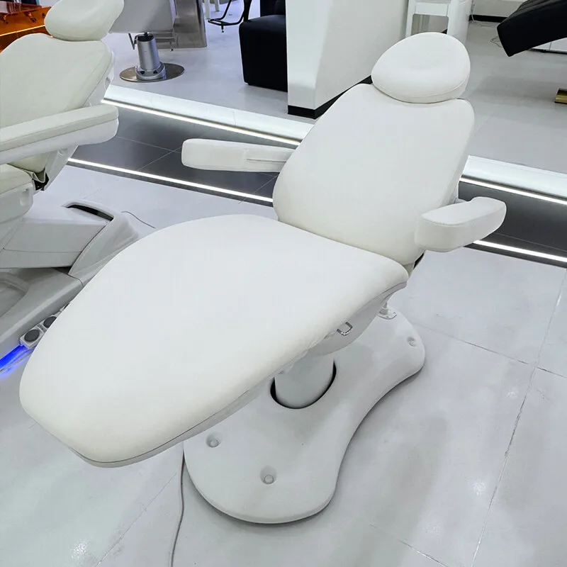 #￥forYicheng Beauty New Electric Adjustable Salon Eyelash Cosmetic Facial Chair 3 Motors Beauty Recliner Nude Massage Bed