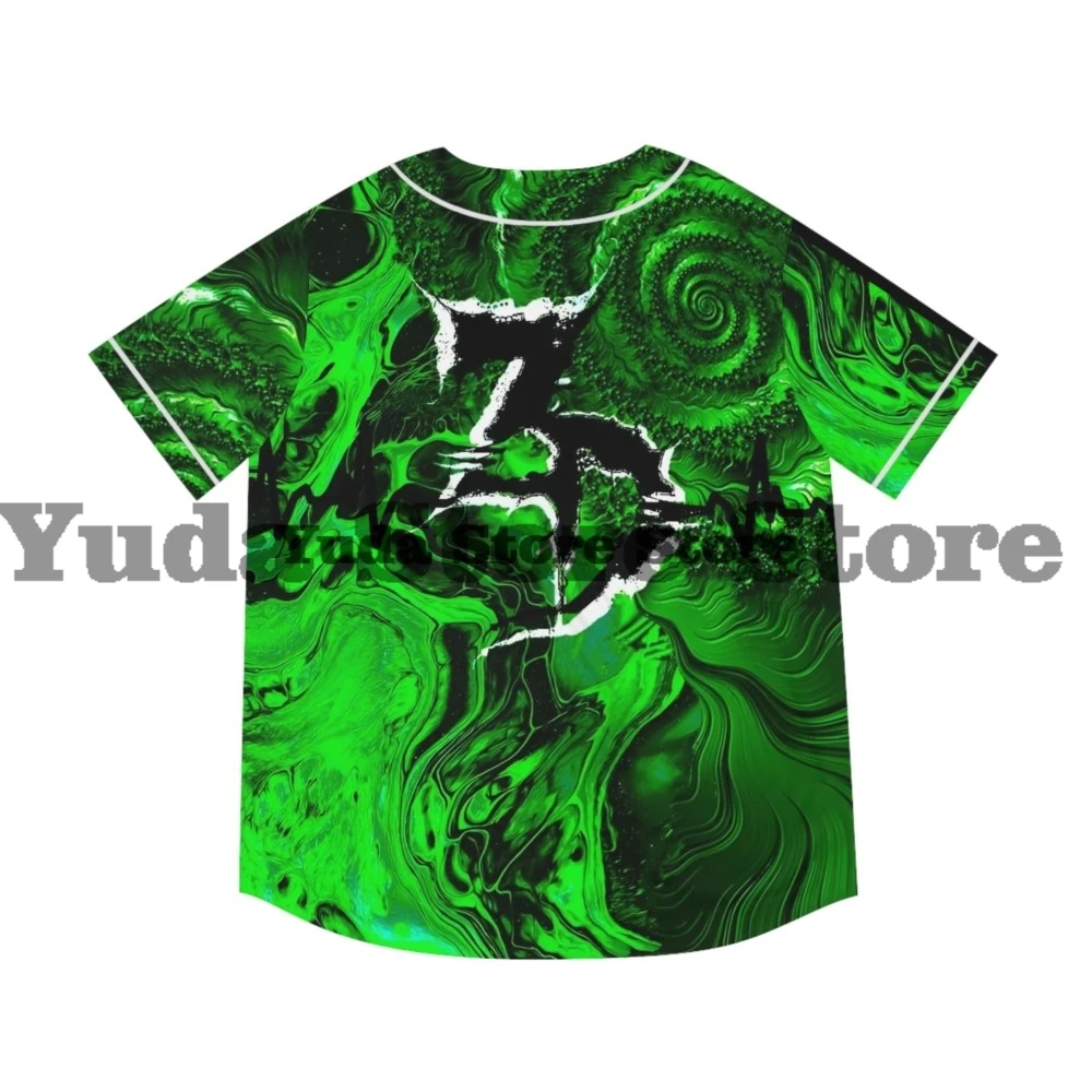 Zeds Dead Merch Baseball Jersey Harajuku Thin button Baseball Uniform Baseball Jersey Fro EDM Style15