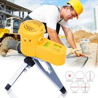 Laser Level 4 In 1 2 Lines 3D Level Self-Leveling 360 Horizontal and Vertical Cross Super Powerful Green Laser Level with Tripod