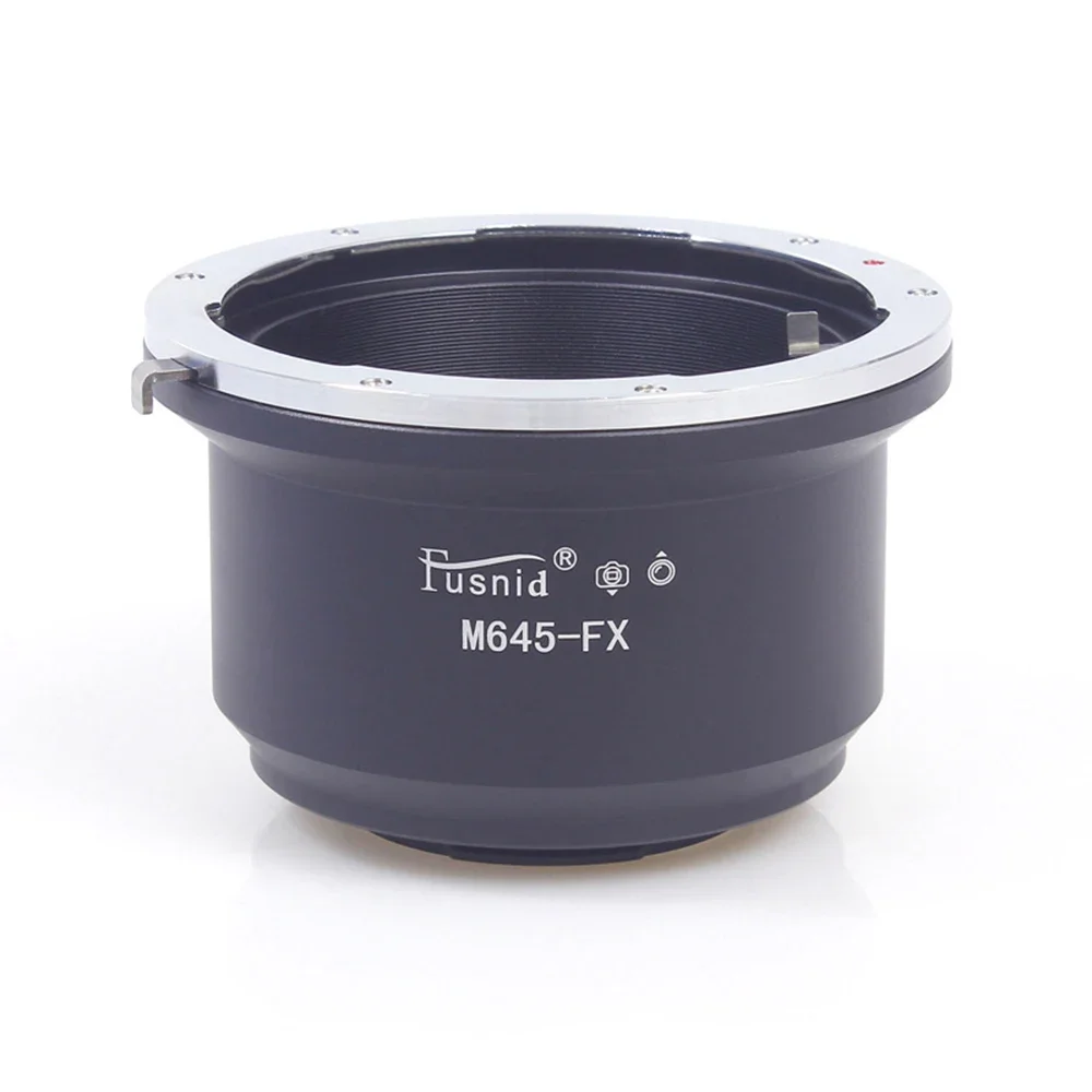 High Quality M645-FX Metal Mount Adapter for Mamiya 645 series lens to Fujifilm X mount camera photography accessory