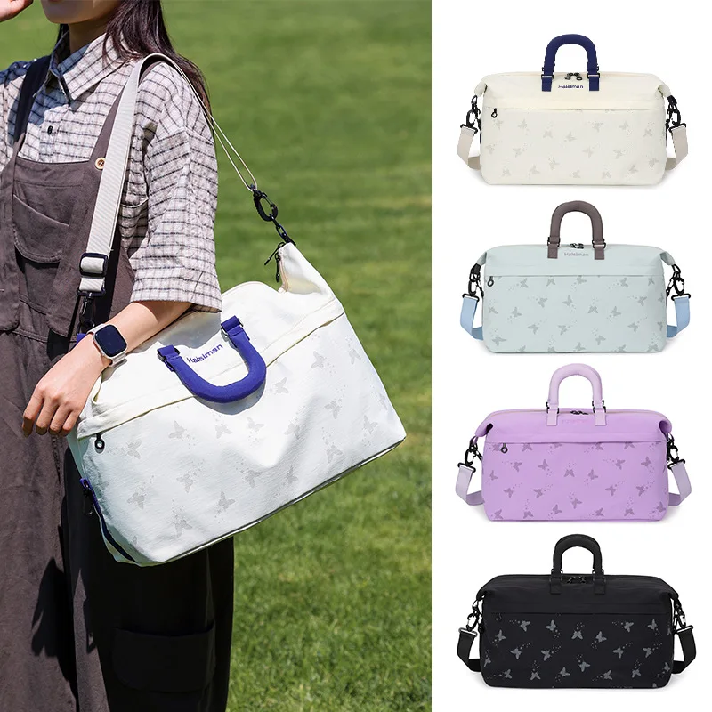 Portable travel bag, lightweight yoga bag, crossbody gym bag, trolley carry-on luggage bag