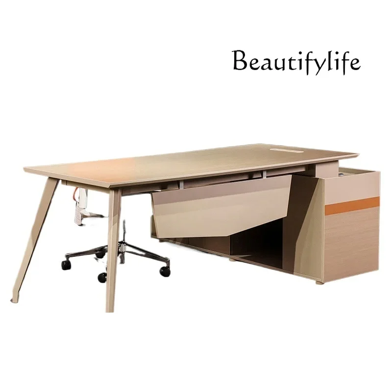 X Boss Desk Combination Simple Modern Manager President Desk Office Furniture X