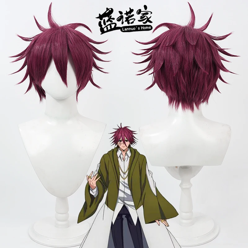 

Anime Capaccio Rakuyo Cosplay Wig Halloween Carnival Party Props Synthetic Hair + Wig Cap