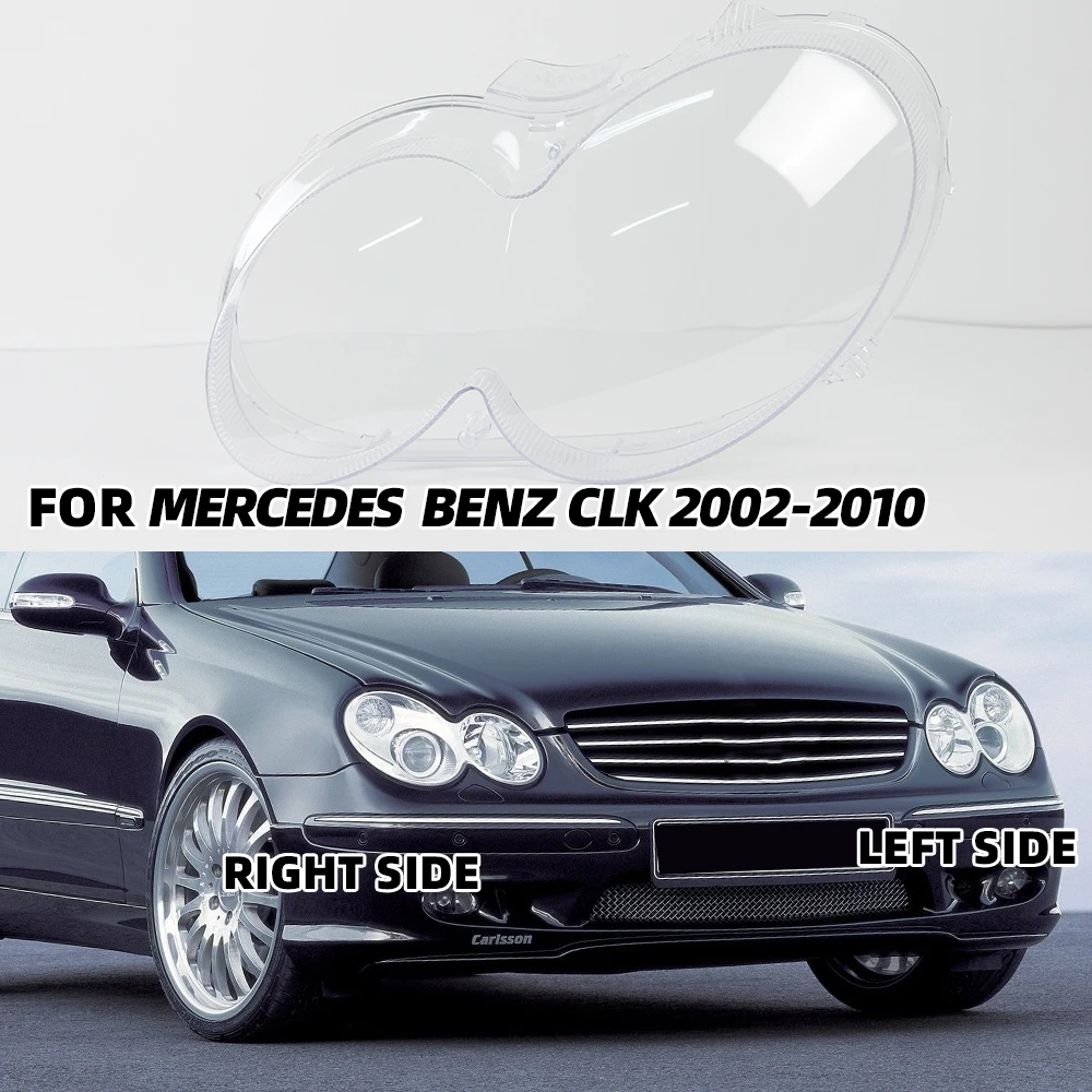 

Накладка на фару для Benz CLK 2002-2010, прозрачная накладка на фару