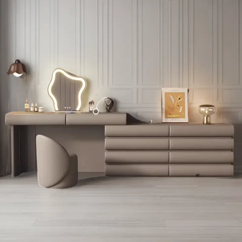 

Туалетный столик для макияжа, гардеробные, предметы для спальни, набор мебели для отеля для девочек, минималистичный роскошный скандинавский стол, стул, современная женщина