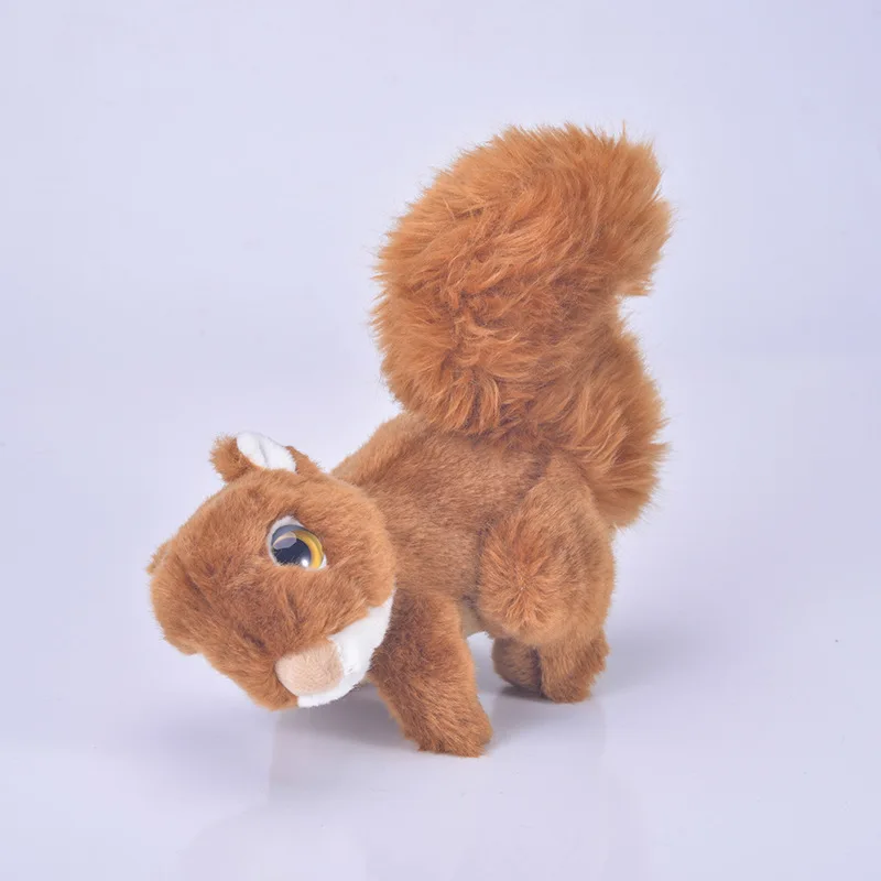 Big Real Life Plush Squirrel Toy, Presente Da Boneca, cerca de 33cm, 3041, Alta Qualidade