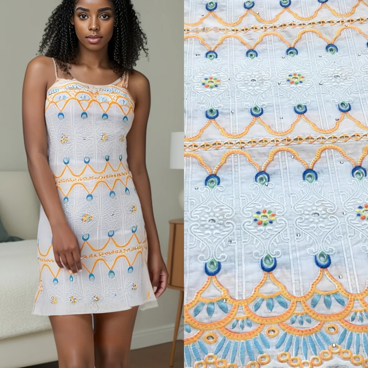 

Швейцарская хлопчатобумажная кружевная ткань со стандартным цветом, Высококачественная африканская кружевная ткань Дубая для женских свадебных платьев, швейные материалы A3945