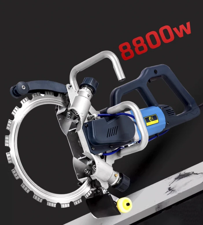 

Ring saw wall cutting machine high power brushless ring saw portable dust-free cutting modified door and window ring saw