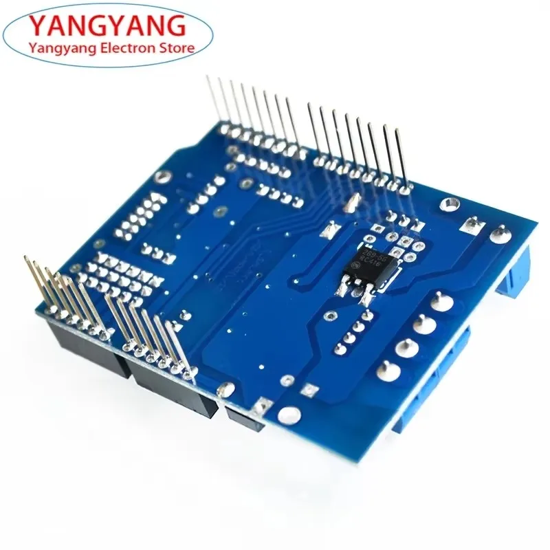 New L298 L298P Motor Shield Stepping Module DC Motor Shield Drive Expansion Board PWM/PLL Motor Controller For Arduino