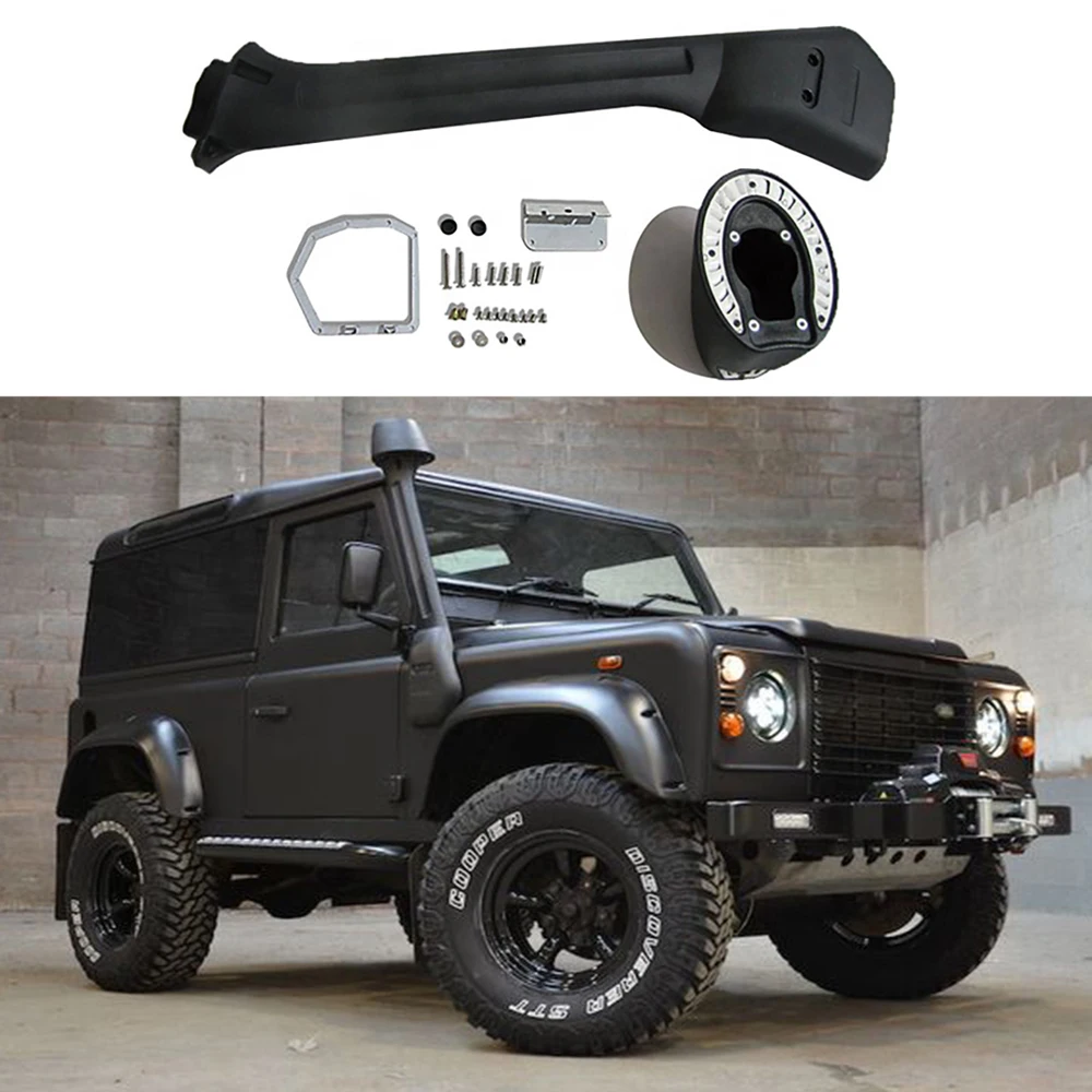 

Car 4X4 Offroad Parts ABS Black Snorkel Fit For Land Rover Defend 90 110 Auto Air Intake Modified Snorkel Kits