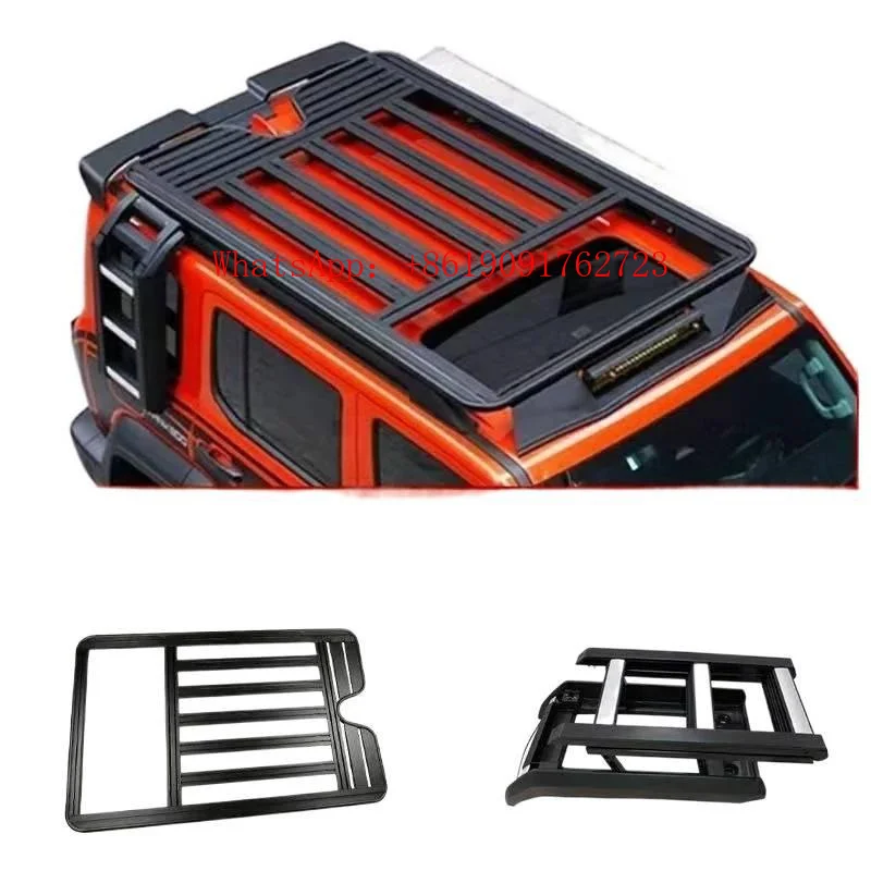 

Высококачественный алюминиевый багажник на крышу — новая улучшенная рама с лестницей