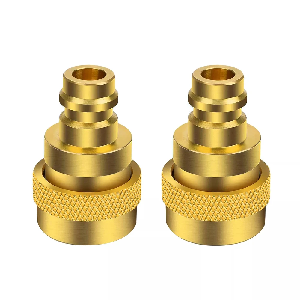 

2PCS Brass For R134A To R1234YF Adjustable High Low Pressure Connector Adapter 2025 Hot Sale Brand. New And High Quality