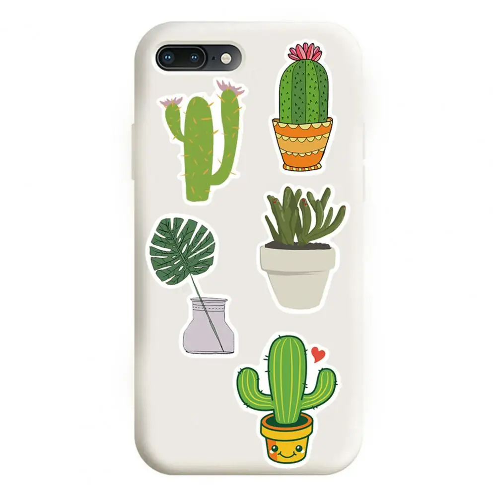 الصبار موضوع ملصقات مجموعة ، ملصقات تحت عنوان النبات ، الصبار نابضة بالحياة ، النباتات الخضراء ، الشارات البلاستيكية مقاوم للماء للهاتف ، والكمبيوتر المحمول