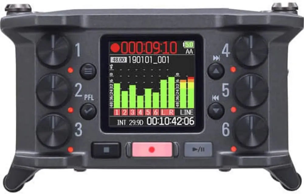 F6 Multitrack Field Recorder With BTA-1 Bluetooth Adapter Designed Specifically For H3-VR L-20 L-20R Q8n-4K Camera Field