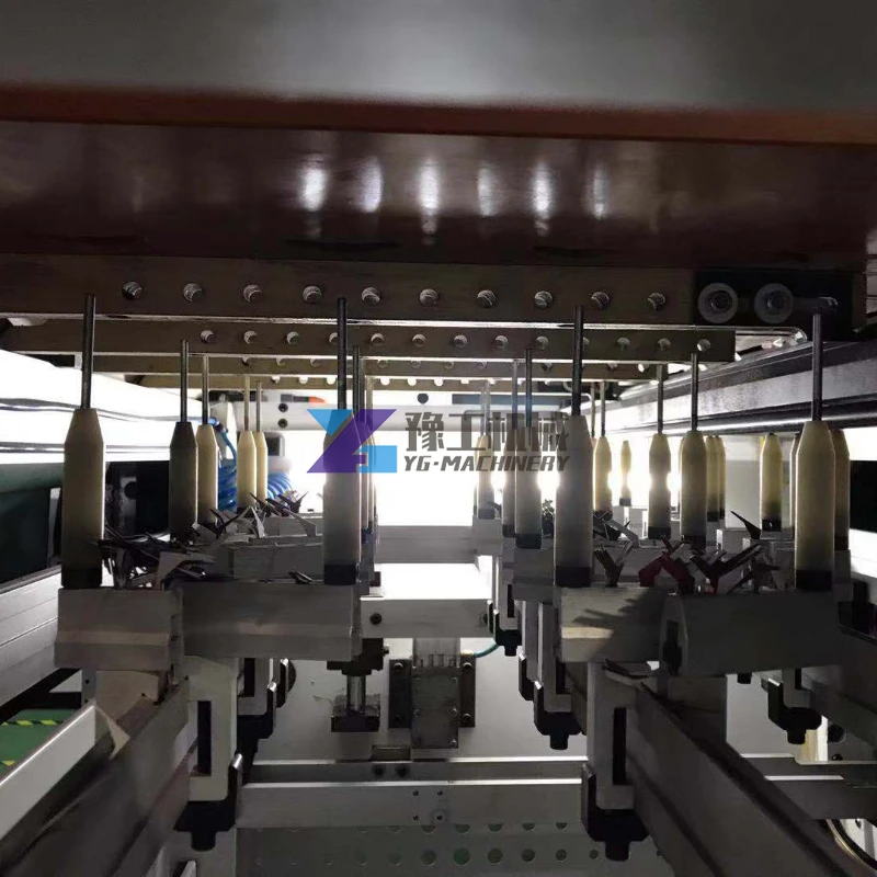 Máquina de corte automática YG com decapagem e obturação