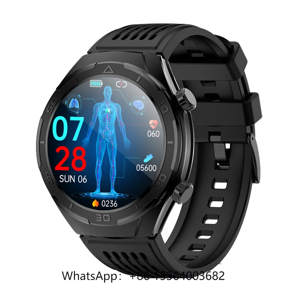 

TJXL-2024 New Arrival Hombre Montres Reloj Inteligente Smartwatch 1.46Inch Heart Rate Blood Oxygen Bt Call Ecg Sleep Aid Smart W