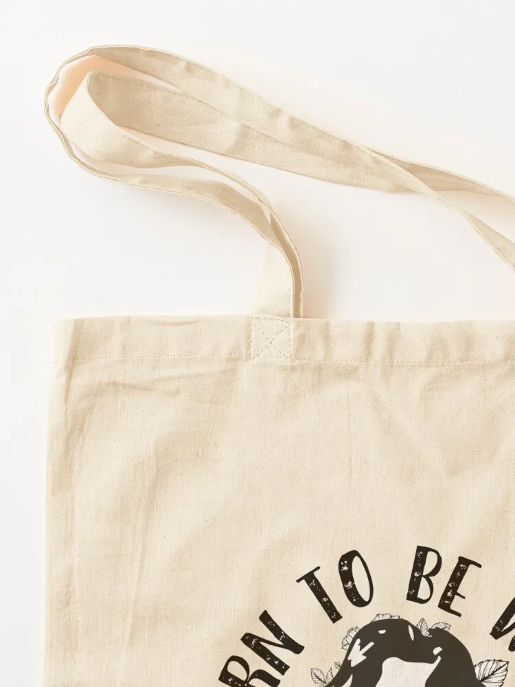 Born to be Wilde Tote Bag Big bag Portable shopping bag Women's shopper supermarket folding