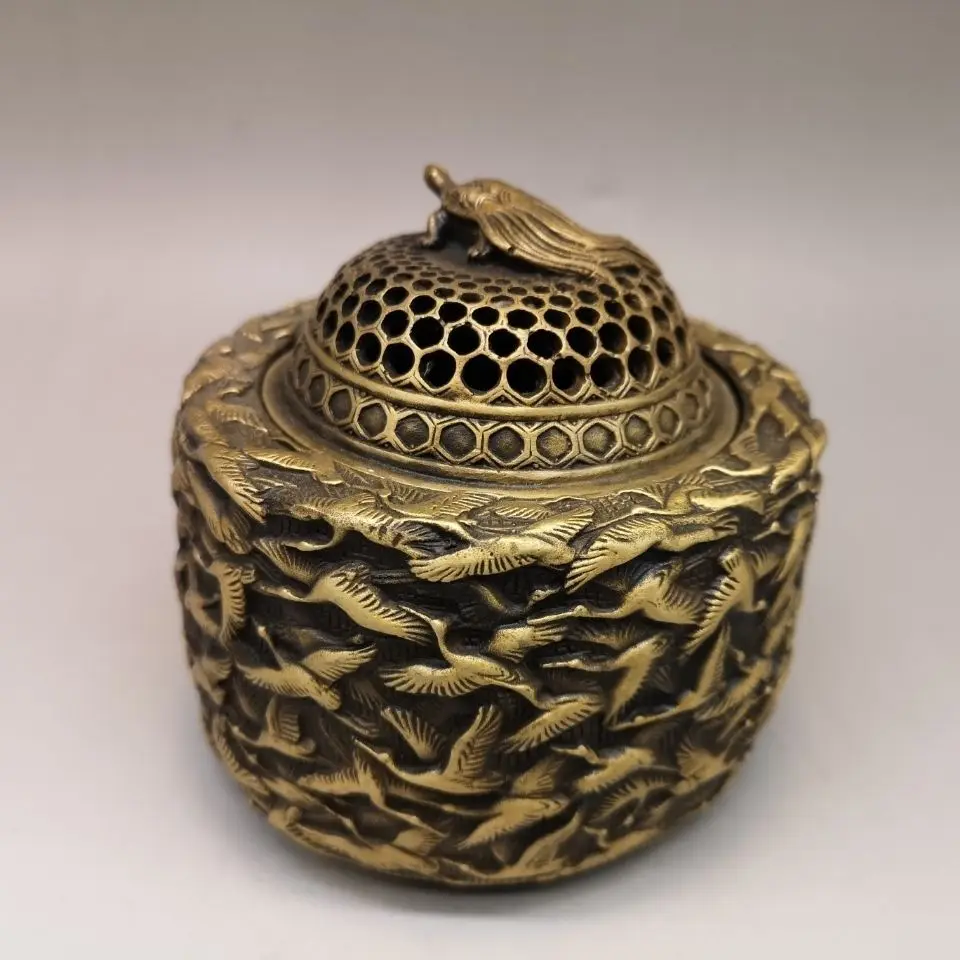 Flying bird thousand cranes Incense Burner Statue for Tea Home Decor Ornaments
