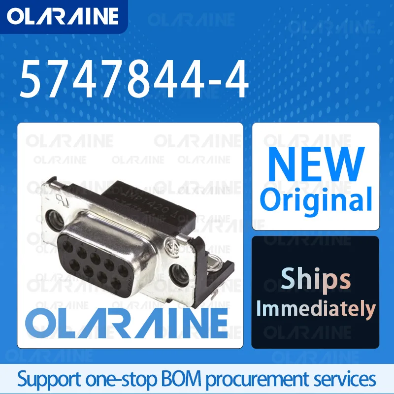 5/10/50Pcs 5747844-4 100% brand new and original IC chip D-Sub standard connector 9 Position