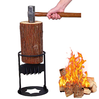 Professional Woodsplitter Manual Log Wood Splitter for Firewood Wood Split Outdoor Survival Gadgets Accessories Camping Supplies