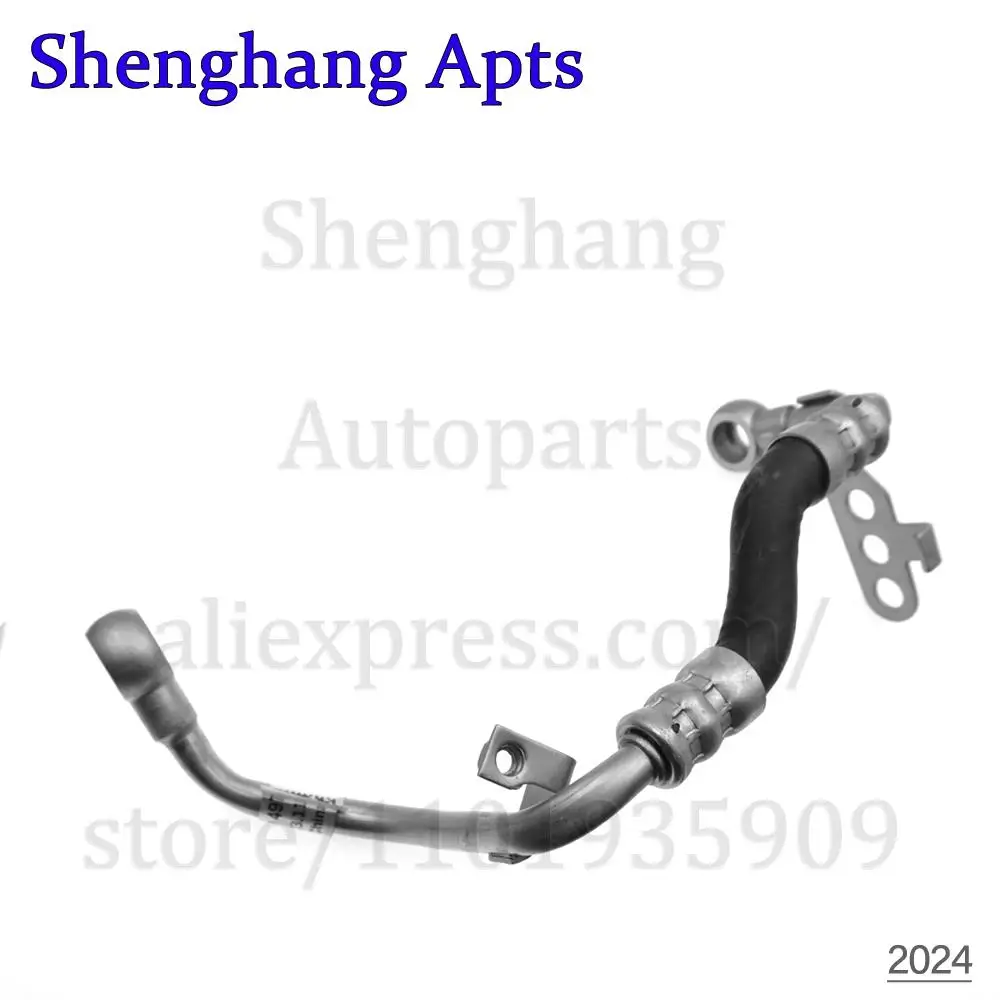 Engine Turbo Coolant Overflow Hose For Audi A4 B7 A6 C6 Avant Seat EXEO,EXEO ST 2009-2013 2.0 TFSI 06D121497A,06D-121-497-A