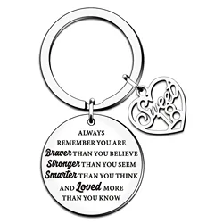 18th birthday gift adult gift stainless steel keychain