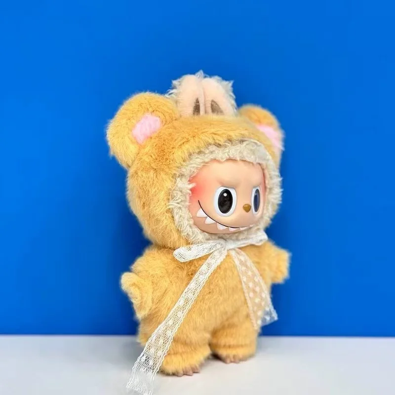

17cm Mini Plush Doll'S Clothes Outfit Accessories For Korea Kpop Exo Labubu Idol Dolls alphabet Clothing Gift