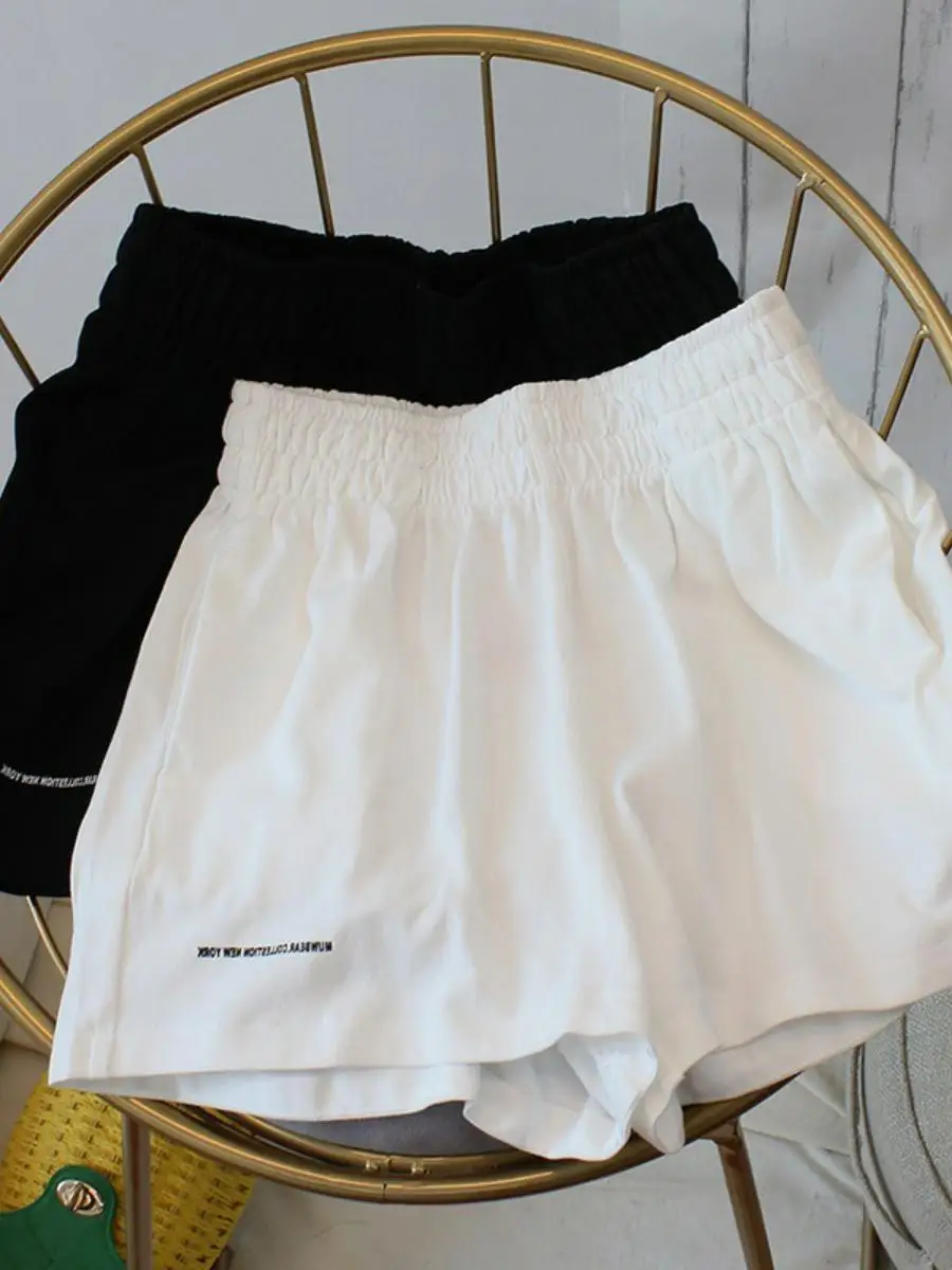 Women's Running Pants Slimming Wide Leg Sports Shorts Summer 2024 New Loose Korean Style Versatile Student Casual Hot Pants