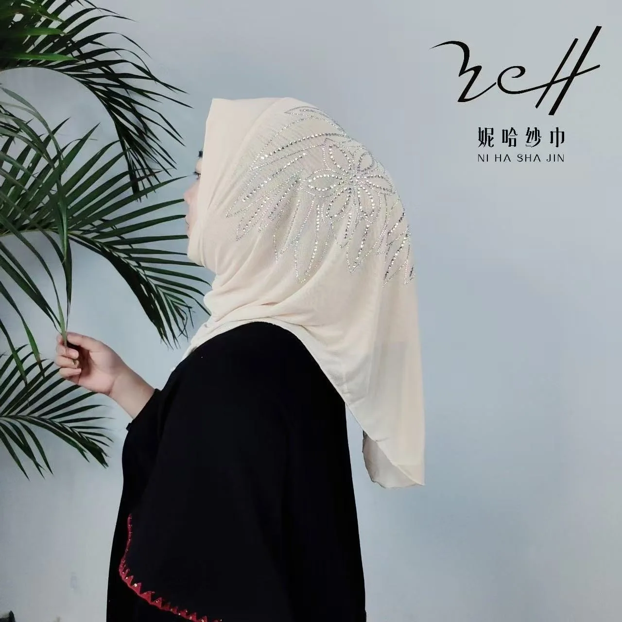 Head Cover 2026 Ready to Wear, Muslim, Sweet Girls Casual Mesh Hijab 4