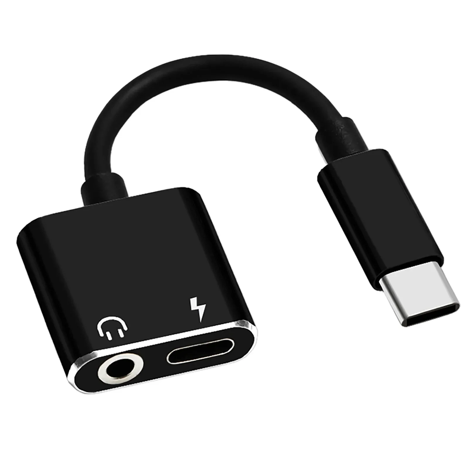 

USB C To 3.5 mm Jack AUX Audio Earphone DAC Adapter Type-C 3 5 Headphone Converter With PD Charging