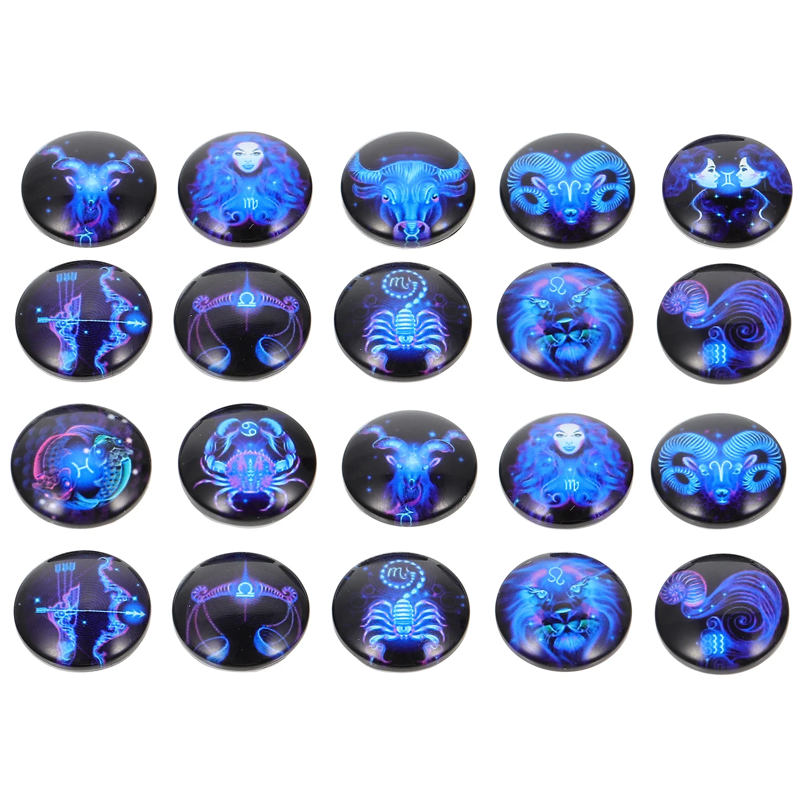 

Time Patch Glass Gemstone Patches Dome for Jewelry Making Craft DIY Halloween Accessories Decor