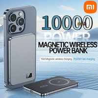 Xiaomi 10000mAh Thin Magnetic Wireless Power Bank PD25W Fast Charging Portable External Battery for Magsafe For iPhone Samsung
