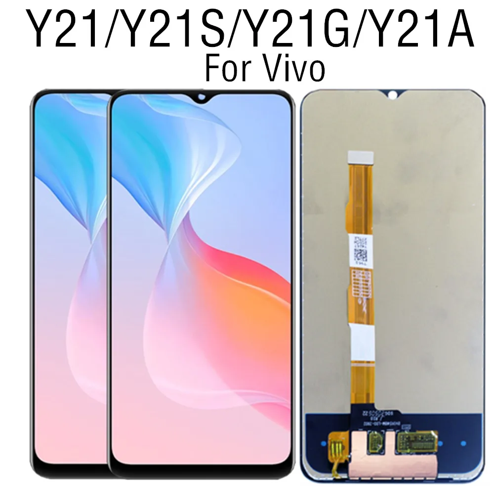 

6.51" For Vivo Y21 Y21S Y21G LCD Display Touch Screen Digitizer Assembly Replacement For vivo Y21A V2110 V2111