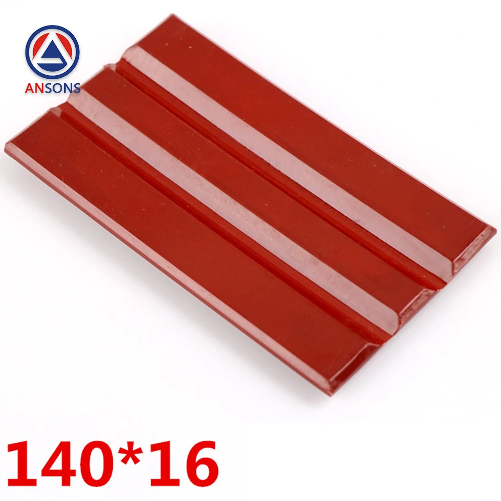 100*10 16 140*10 16 mm S**R Elevator Counterweight Guide Shoe 5500 5200 Sliding Guide Shoe Busher Ansons Elevator Spare Parts