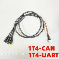 SPORTFUNSF E-bike Torque Motor 1T4 Cable For Bafang M400 G330 G510 M620 Can/Uart Protocol Throttle Connector Electric Bicycle Ac