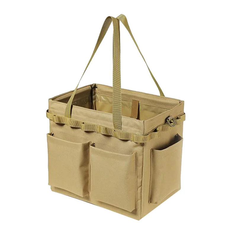 

Multi-Functional Outdoor Storage Box, Portable Table Tool Kit, Camping Bag, Carrying Bag, Picknic Bag