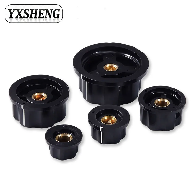 2PCS 6mm Potentiometer Knob MF-A01 MF-A02 MF-A03 MF-A04 MF-A05 WH118/WX050 Rotary Switch Electronic