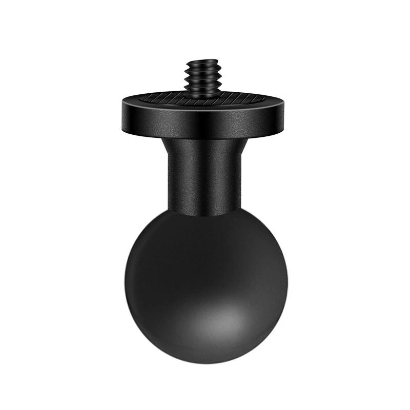 

JU64 25mm/1 inch Ball Mount to 1/4 Camera Screw Adapter for Industry Standard Mounts For Camera Motorcycle