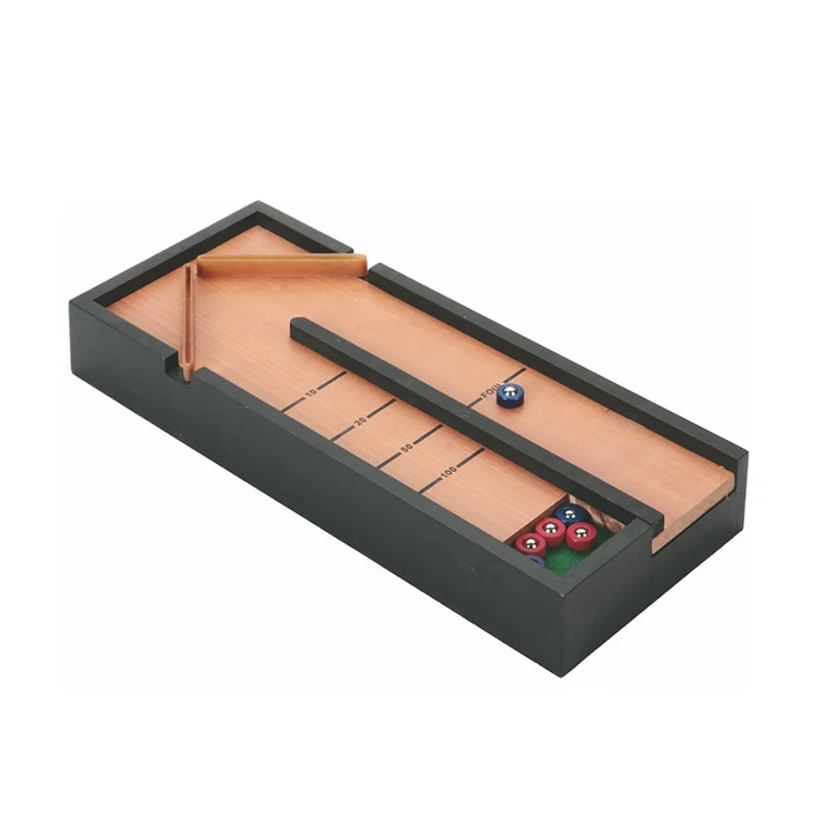 Mini Shuffleboard Table sets for table game / tabletop shuffleboard