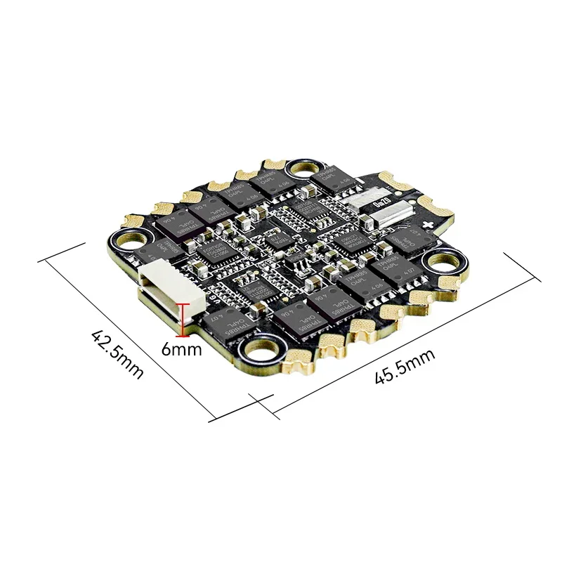 TopESsSEQURE E70 G2 4 IN 1 ESC 30.5mm Hole Distance 2-8S 70A 128K ESC For FPV Racing Drone Racing & Freestyle BLHeli_32|AM32 Fir