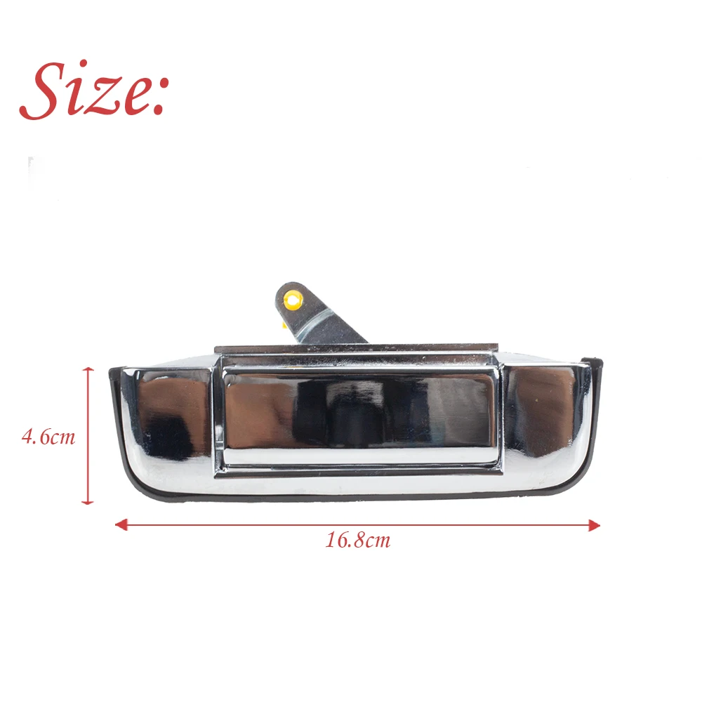 Car Tailgate Handle Rear Door Latch Chrome For Toyota Hilux Vigo Exterior Parts 2004 2005 2006 2007 2008 2009-2014 69090-0K060