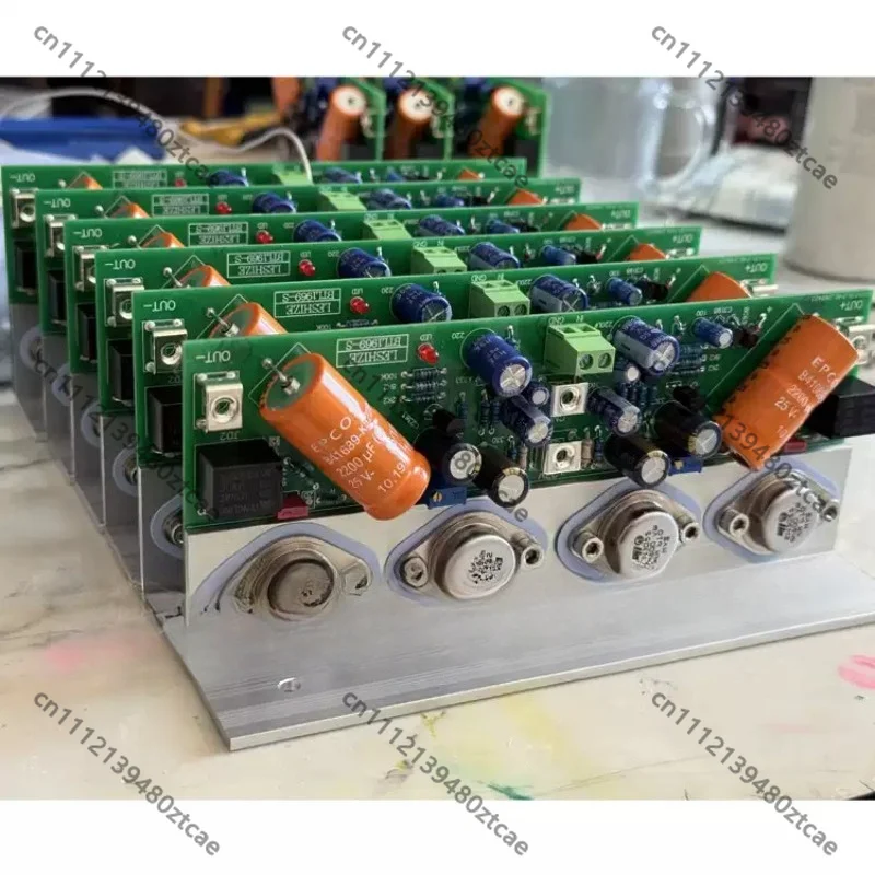 Classic 1969 Discrete Class A Audio Power Amplifier Board Dual Channel Discrete Component Design For Home Sound Equipment