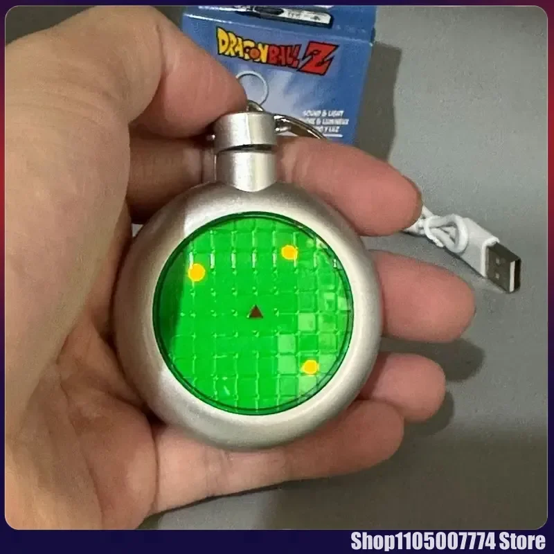 Rechargeable Dragon Ball Radar Keychain Capable Of Producing Sound And Emitting Light Keychain Backpack Ornament Keychain Gift